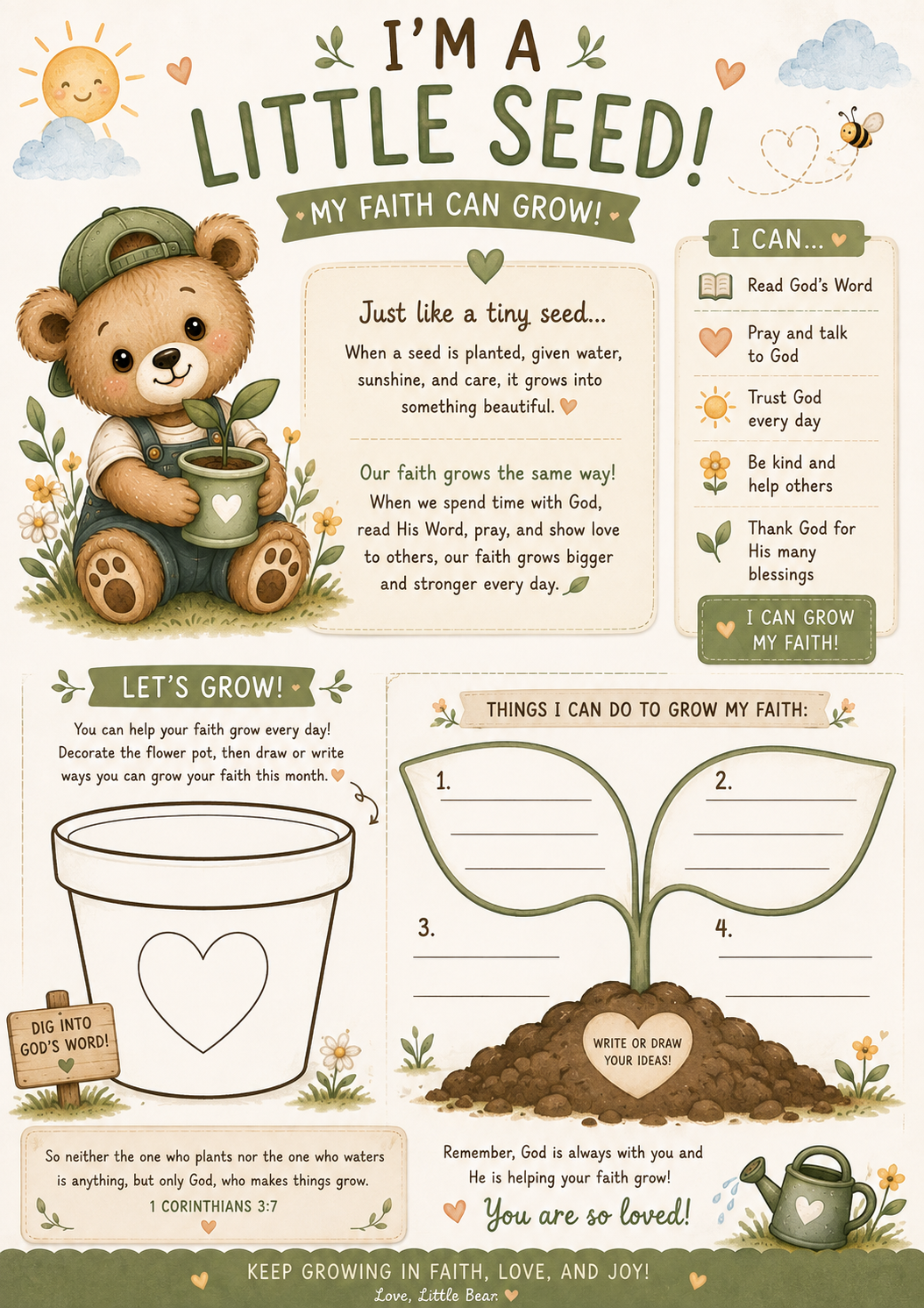 Growing Little Faith Mail